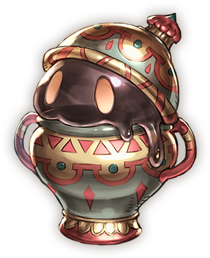 Granblue Fantasy Artwork - グラン ブルー ファンタジー スライム (350x580), Png Download