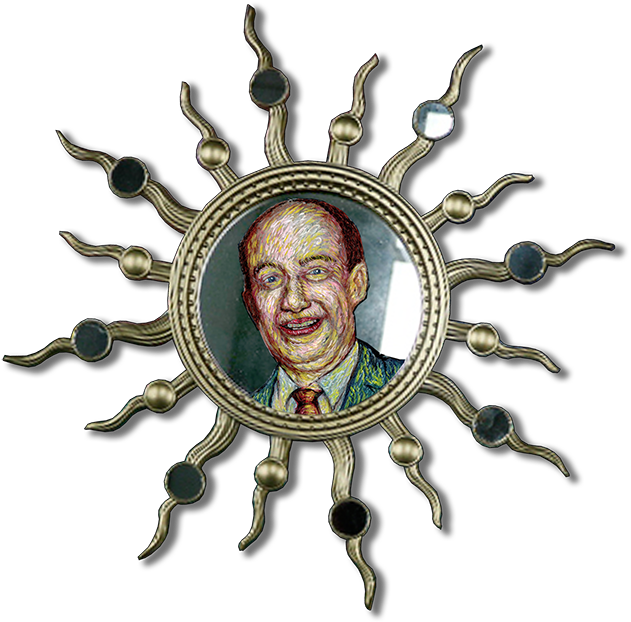 The Portrait Of Adlai Stevenson, Acrylic For Glass - Traveller Gypsy Logo (648x635), Png Download