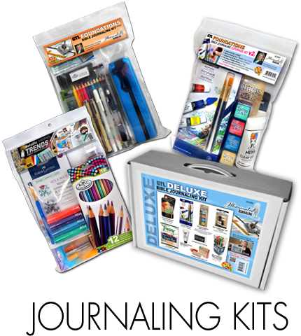 Journaling Kit Button - Dlx Bible Journaling Kit (600x600), Png Download