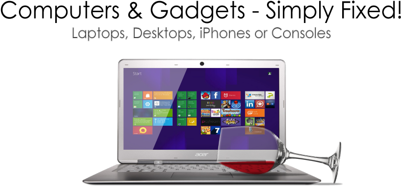 Leading Computer Repair Company In Brandon / Tampa - Windows 8 Metro (907x440), Png Download
