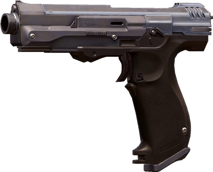 19 Aug - Halo Gunfighter Magnum (860x781), Png Download