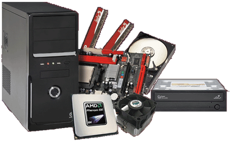 Computer Repair - Thermaltake V2 Case With 450w Psu Vm54521n2u - (485x300), Png Download