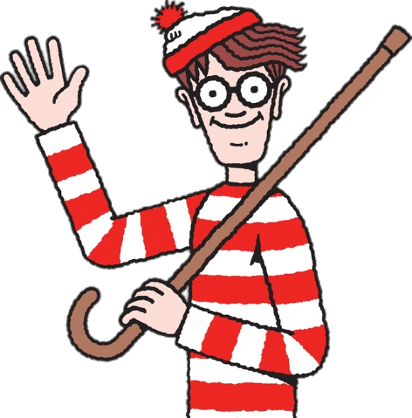 Wally Transparent Images Stickpng - Where's Wally Vector (580x589), Png Download