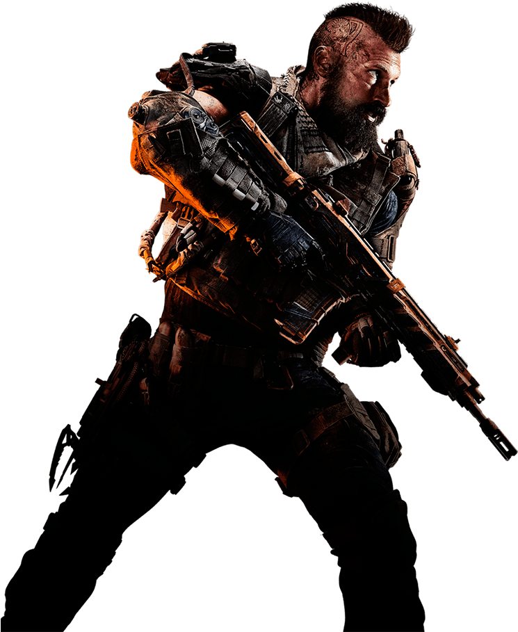 Call Of Duty - Call Of Duty Blackout (862x1141), Png Download