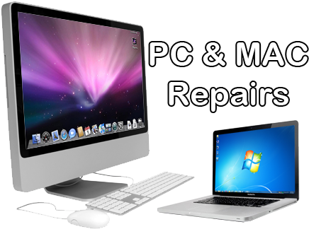 Pc & Mac Repair - Pc Mac Repair (458x346), Png Download
