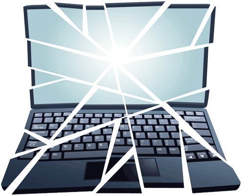 Computer Repair - Efectos Del Virus Informatico (500x430), Png Download