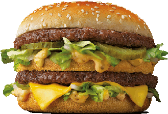 Grand Big Mac® - Big Mac Hampurilainen (400x320), Png Download
