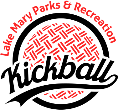 Lake Mary Parks & Recreation Kickball Logo - Kickball Logo (800x541), Png Download