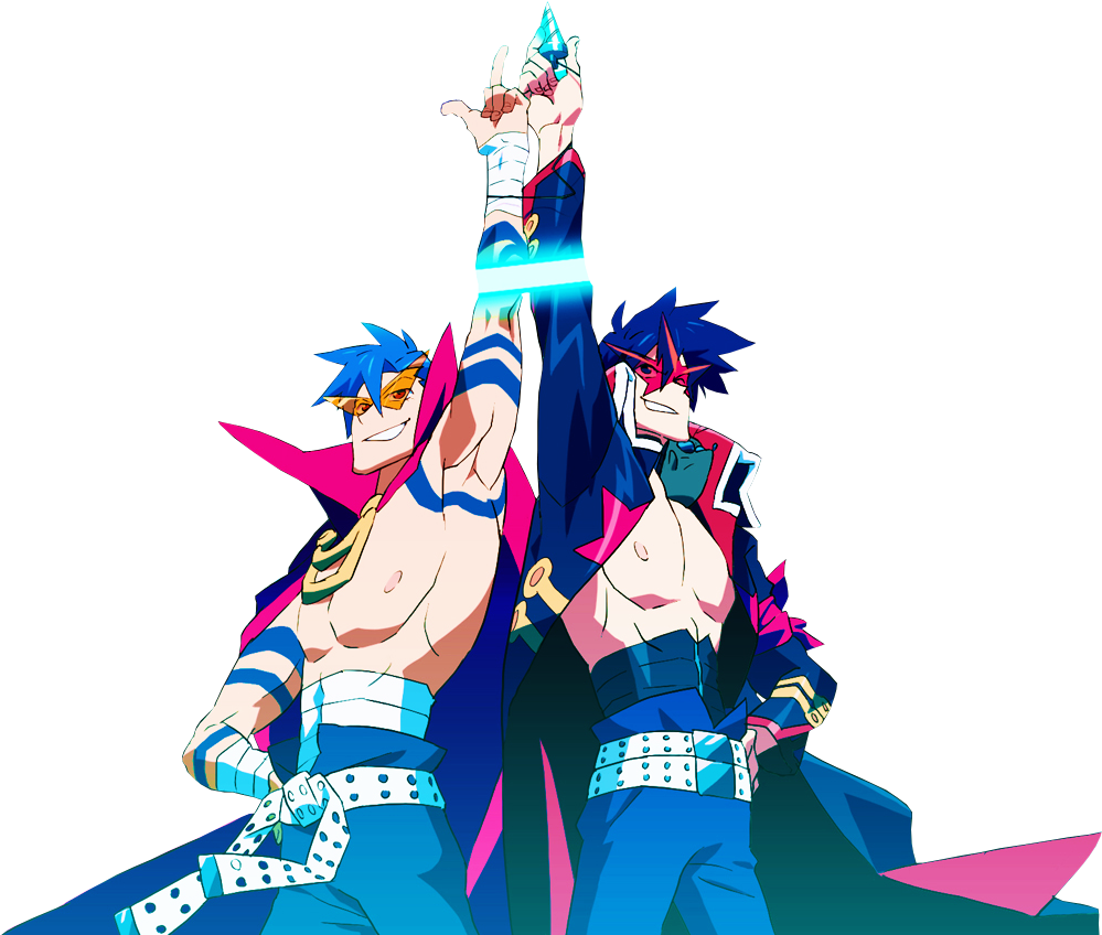 "a Non Canon Au Gurren Lagann Role Playing Website" - Tengen Toppa Gurren Lagann Lagann (998x863), Png Download