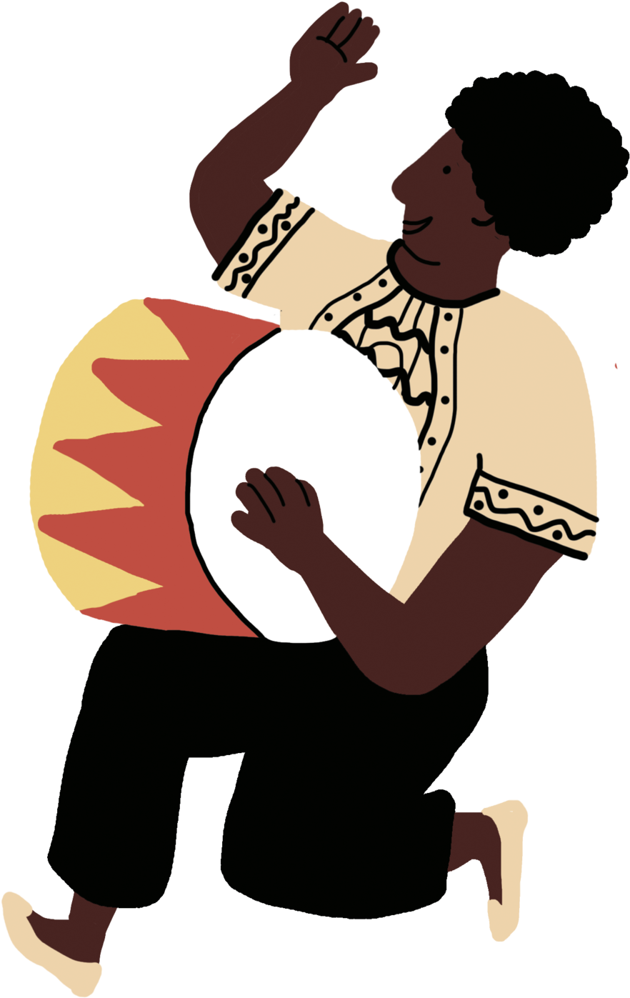 Drummer - Portable Network Graphics (1000x1565), Png Download