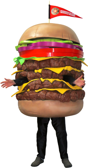 Burger King Mascot Png - Mascot (500x667), Png Download