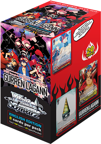 Gurren Lagann Booster Box (400x560), Png Download