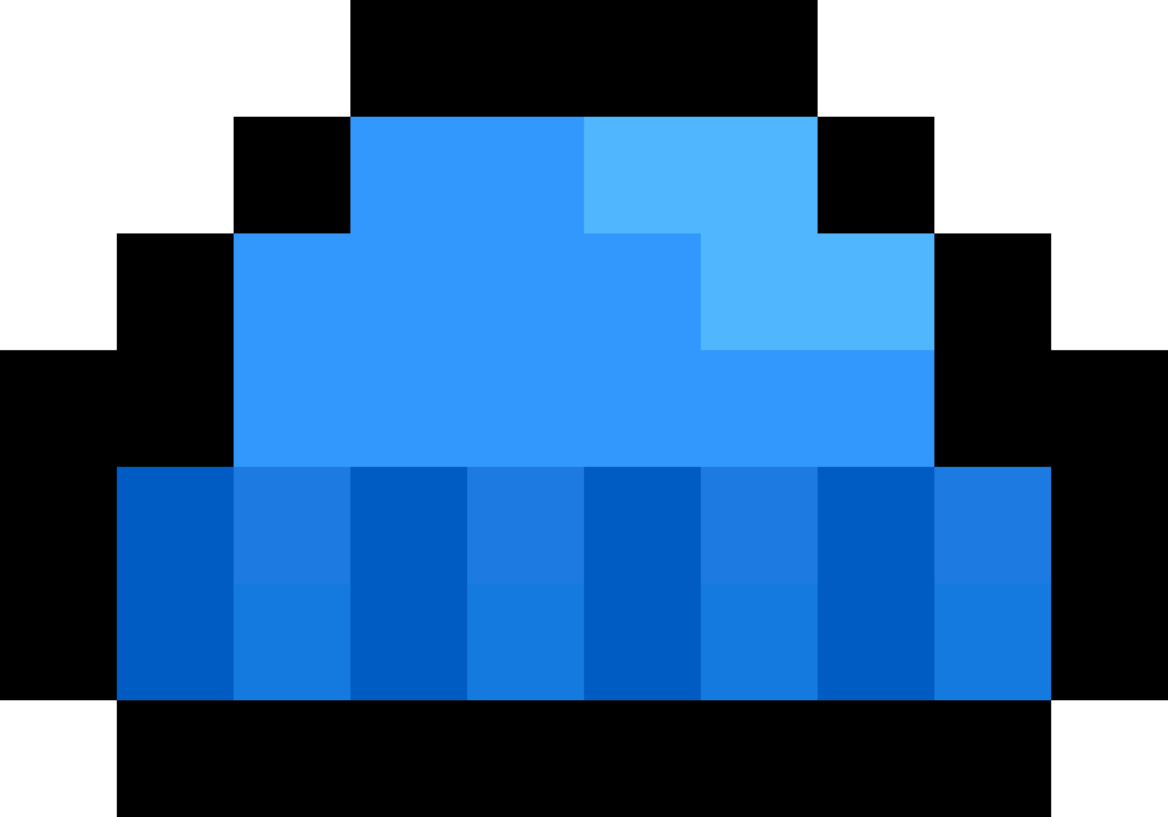 This Free Icons Png Design Of Pixel Hat (2400x1680), Png Download