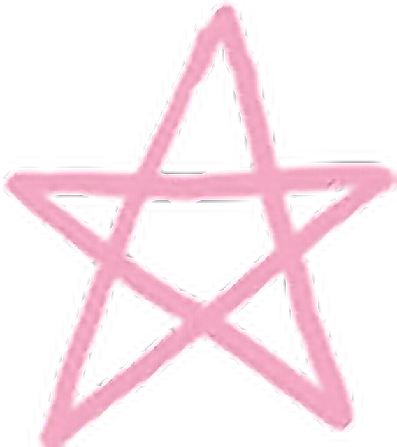 Korean Korea Kpop Png Cute Star - Does The 5 Pointed Star Mean (568x640), Png Download
