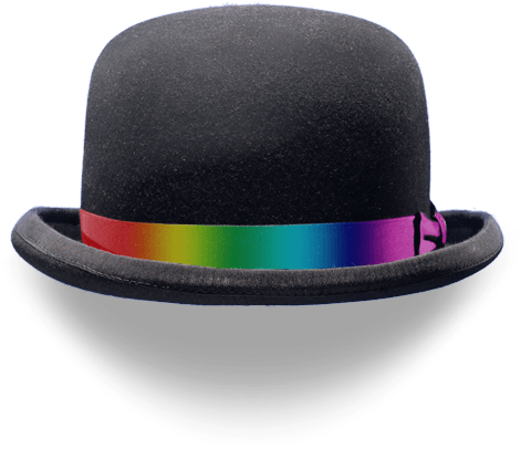 Portland Winter Light Festival - Fedora (471x407), Png Download