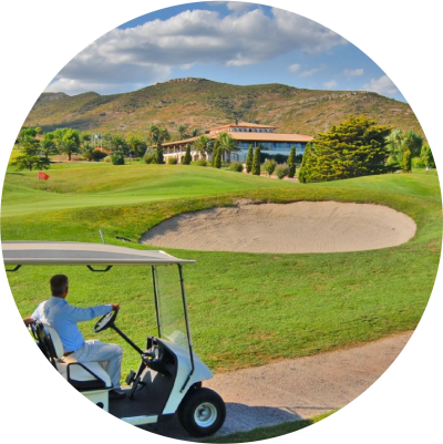 Golf Cart (400x401), Png Download