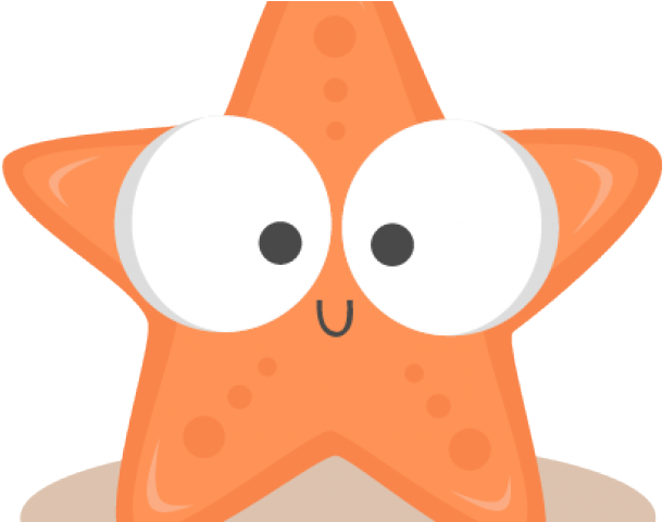 Cartoon Starfish Png (640x480), Png Download
