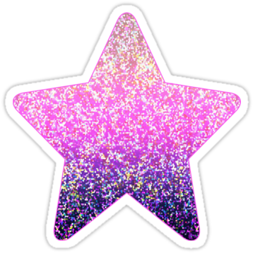 Vector Library Ftestickers Glitter Sparkle Pink Cute - Glitter 6 Queen Duvet (375x360), Png Download