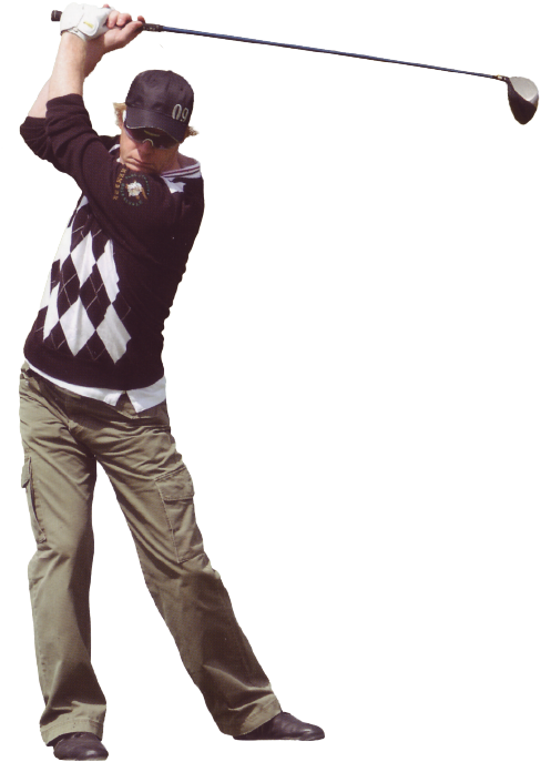 Our Trainer David A - Speed Golf (561x759), Png Download