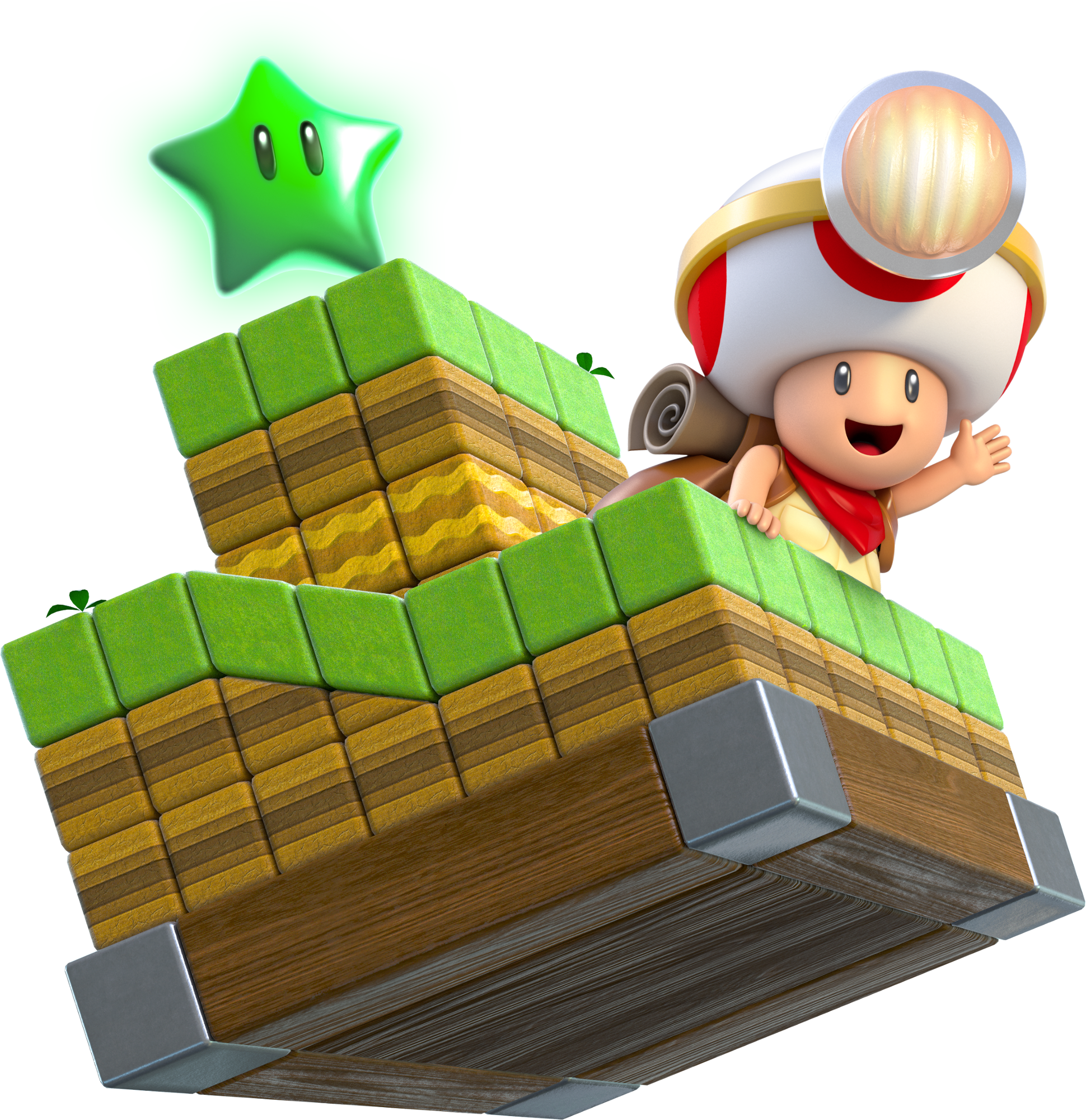 Captain Toad - Super Mario 3d World Captain Toad (1940x2000), Png Download