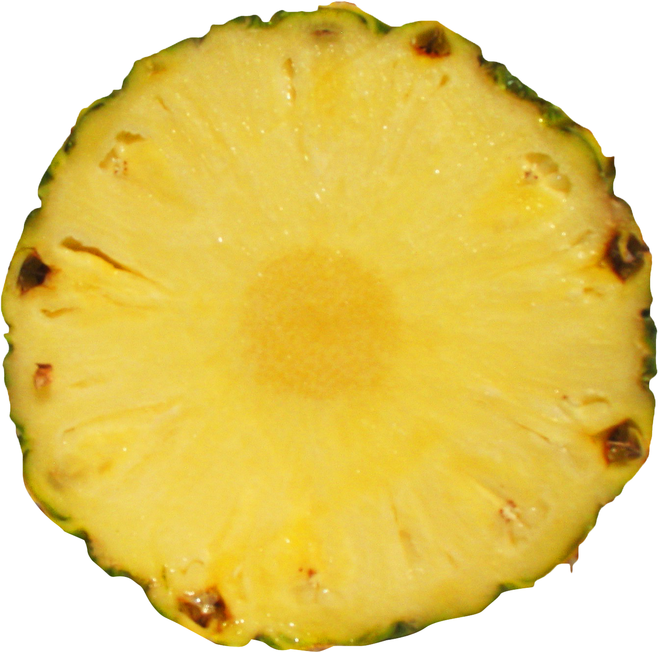 Pineapple Slice Png Transparent Image - Pineapple Slice Png (1494x1470), Png Download