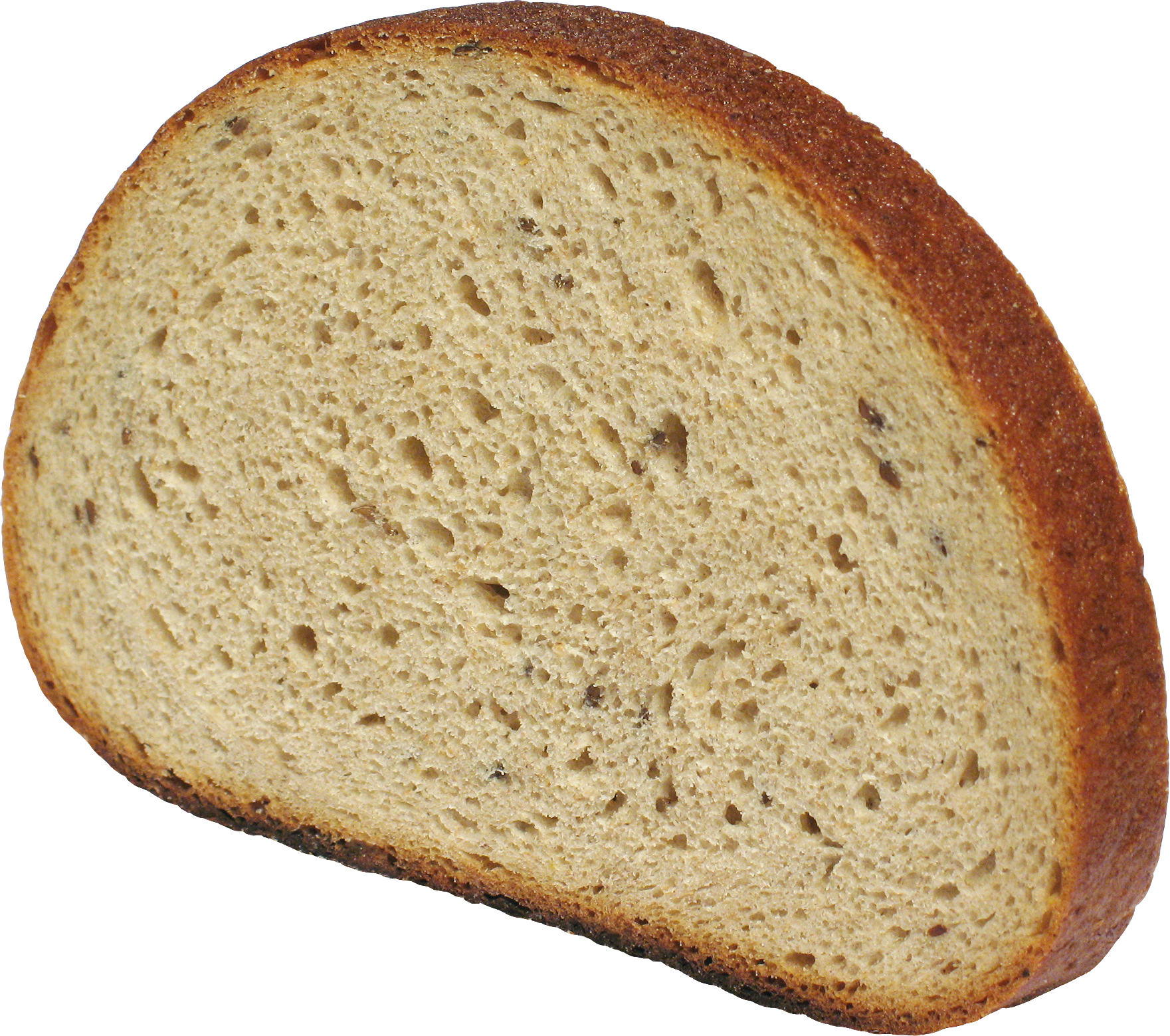 Slice Of Bread Png Image - Whole Wheat Bread Png (1761x1559), Png Download