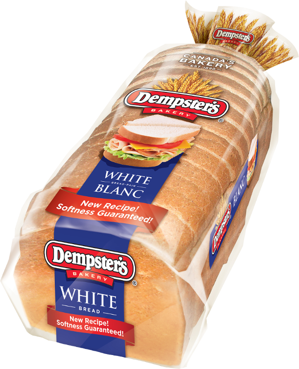 Dempster's® White Bread - Dempster's Bread Png (600x739), Png Download