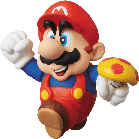 Mario 6cm Mini-figure - Ultra Detail Figure Zelda (600x600), Png Download