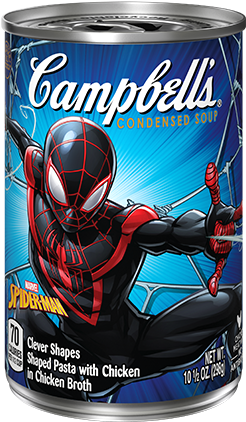 Marvel's Miles Morales Soup - Campbell's Condensed Soup, Broccoli Cheese - 10.5 Oz (400x426), Png Download