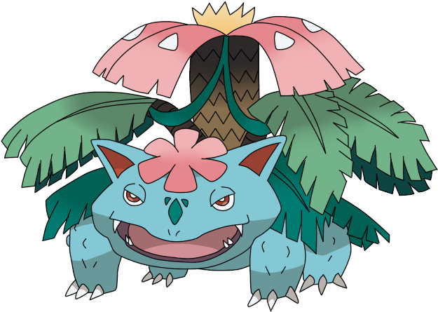Mega Venusaur Png - Pokémon (674x486), Png Download