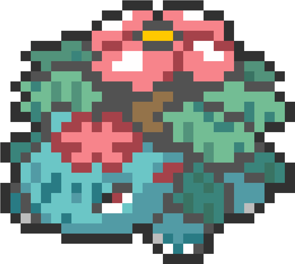 Main Image - Mega Venusaur Pixel Art (1188x1188), Png Download