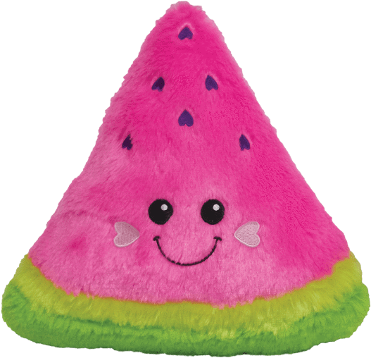 Iscream Watermelon Scented Furry Pillow - Watermelon (550x550), Png Download