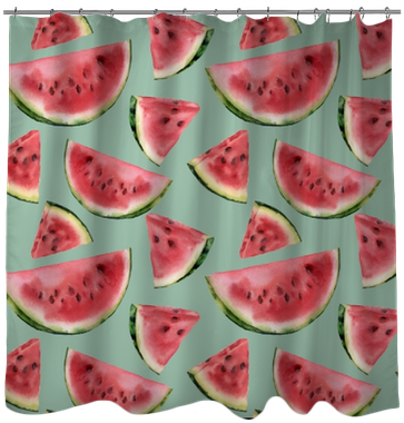 Watercolor Watermelon Semless Pattern - Watercolor Painting (400x400), Png Download