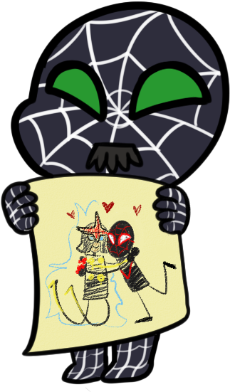 Miles Morales And Sam Alexander (444x566), Png Download