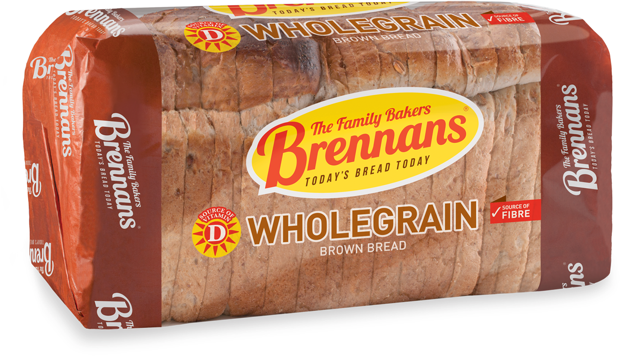 Brennans Wholegrain With Vitamin D - Brennans 100% Wholemeal Bread 800g (1678x1241), Png Download