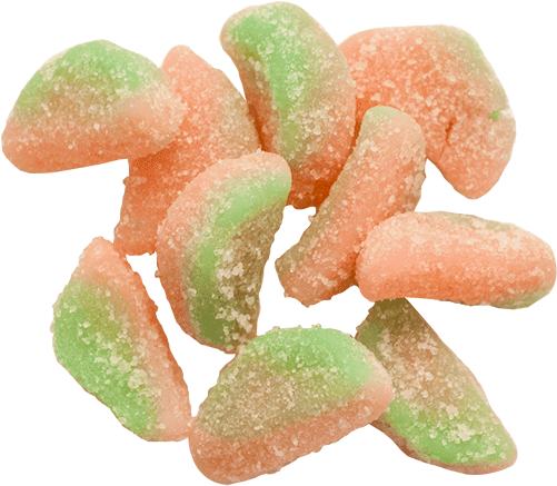 Cbd Gummy Watermelon Slices - Giant Gummy Watermelon Slice (500x650), Png Download