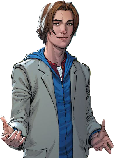 Peter Parker From Miles Morales Ultimate Spider Man - Peter Parker Ultimate Spiderman (395x540), Png Download