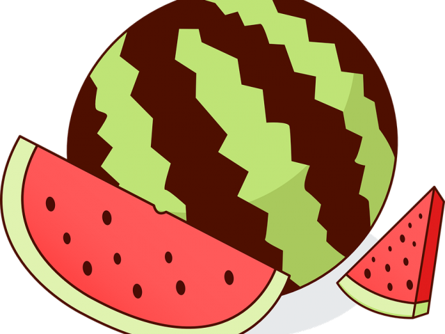 Melon Clipart Diet - 西瓜 可愛 圖片 (640x480), Png Download