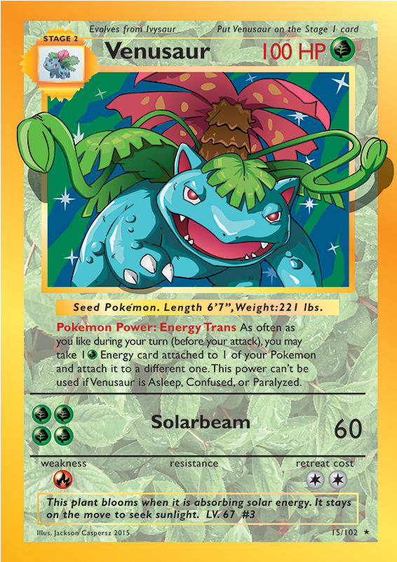 Full Print Pokemon Card (800x800), Png Download