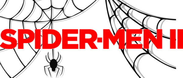 Who Is The Other Miles Morales - Spider Men Ii Logo (600x257), Png Download