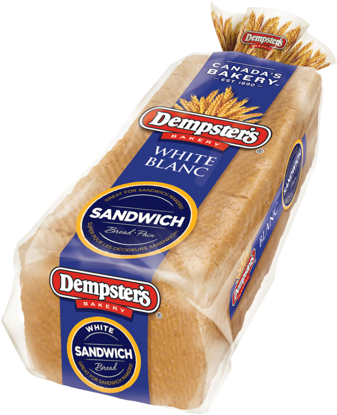 Dempster's® Texas Toast Sandwich White Bread - Dempster's Originals 100% Whole Wheat Hot Dog Buns (800x934), Png Download