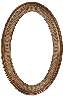 Simple Oval Frame - Transparent Background Oval Frame Png (400x400), Png Download