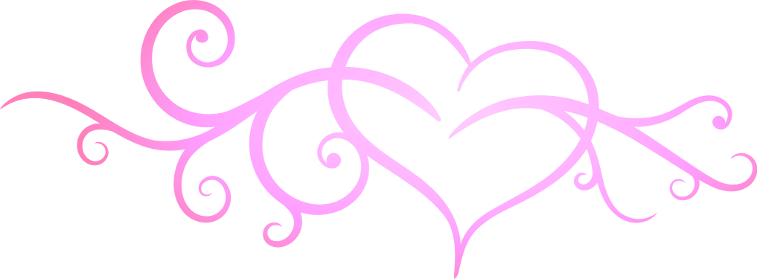 Pink Design Png - Pink Heart Design Png (757x279), Png Download