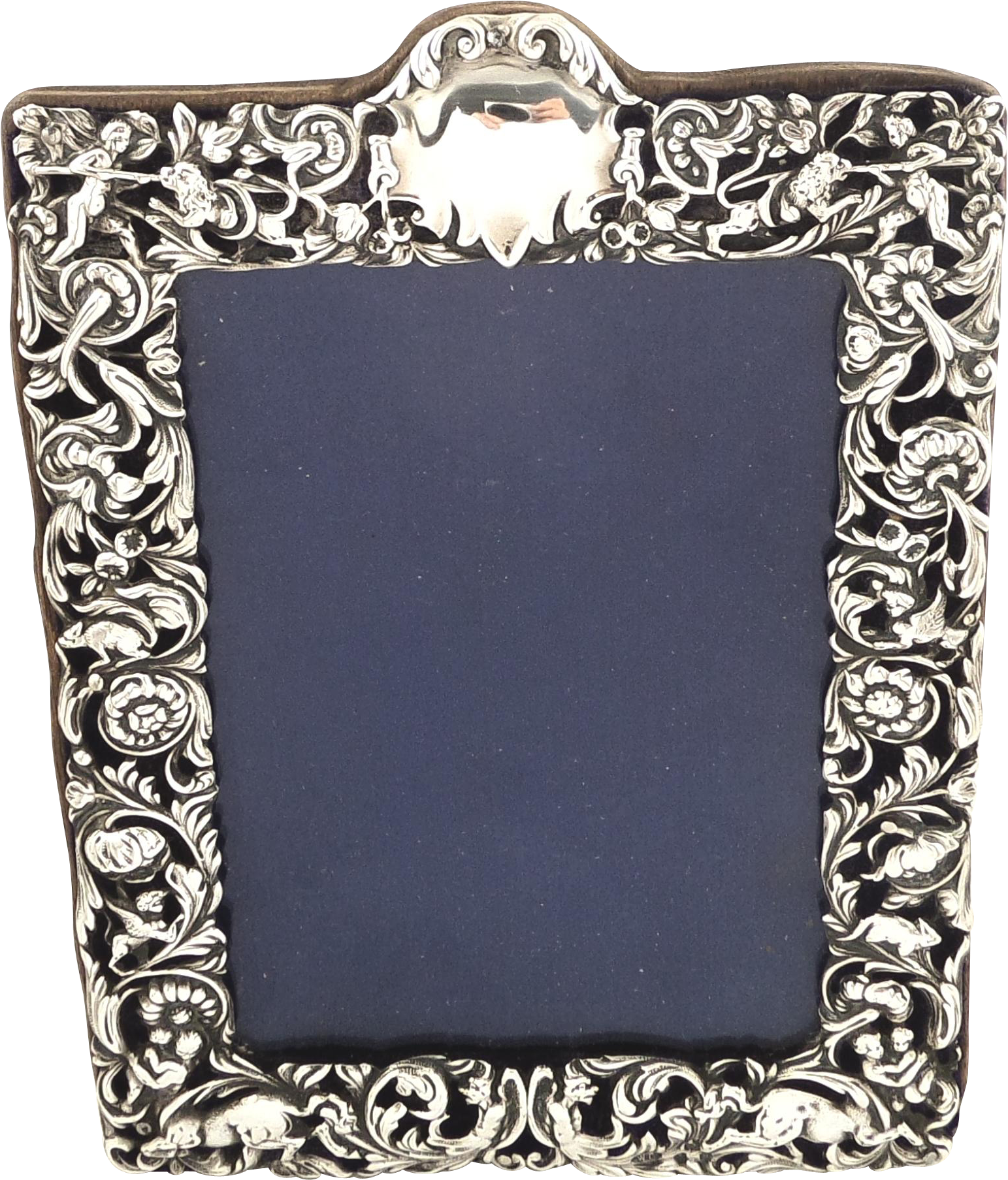 Antique Victorian Sterling Silver Photo Frame - Picture Frame (1806x1806), Png Download