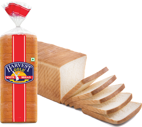 View Details - Harvest Gold White Bread 350gms (457x411), Png Download