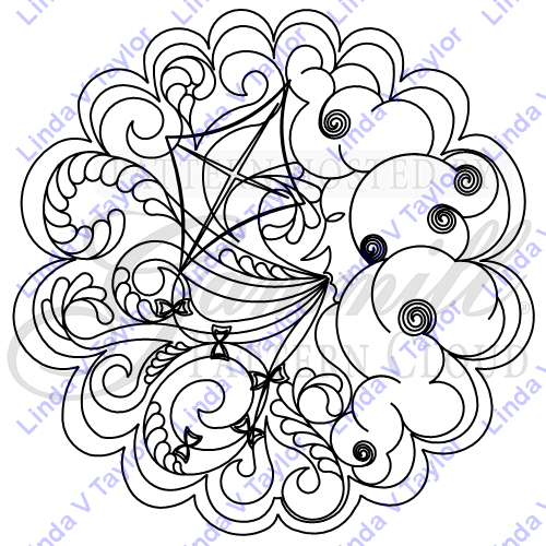 Lt 2206 Wind Circle2 - Pattern Search (500x500), Png Download