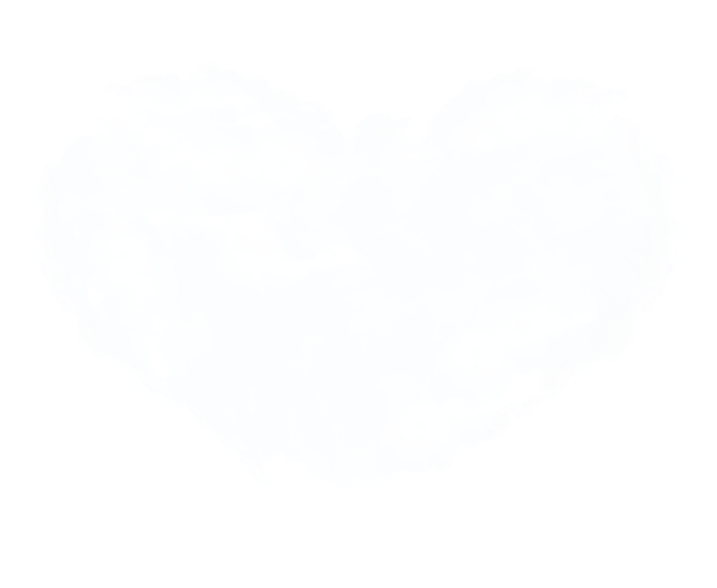Golden Sun White Pattern - Transparent Background Cloud Heart Png (2719x2179), Png Download
