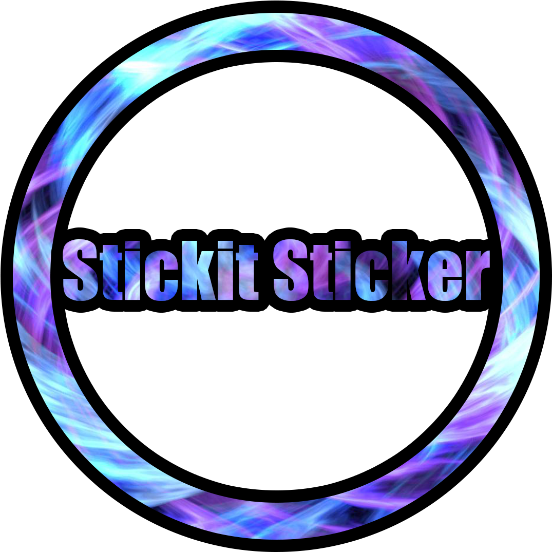 Image Of Swirl Circular Sticker - Volante Omp Desplazado Original (1890x1417), Png Download