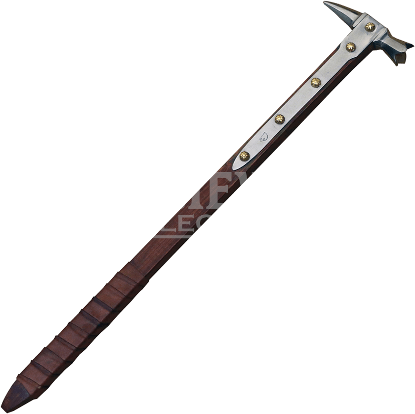 14th Century Italian War Hammer - Casting Rod (850x850), Png Download