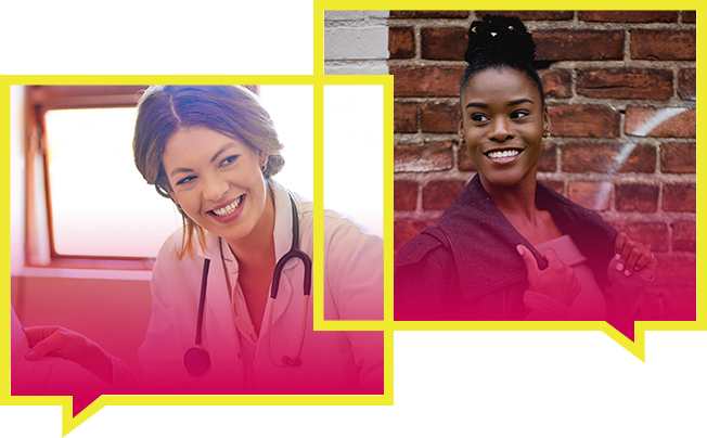 Before Talking To Your Doctor - Girl (652x404), Png Download